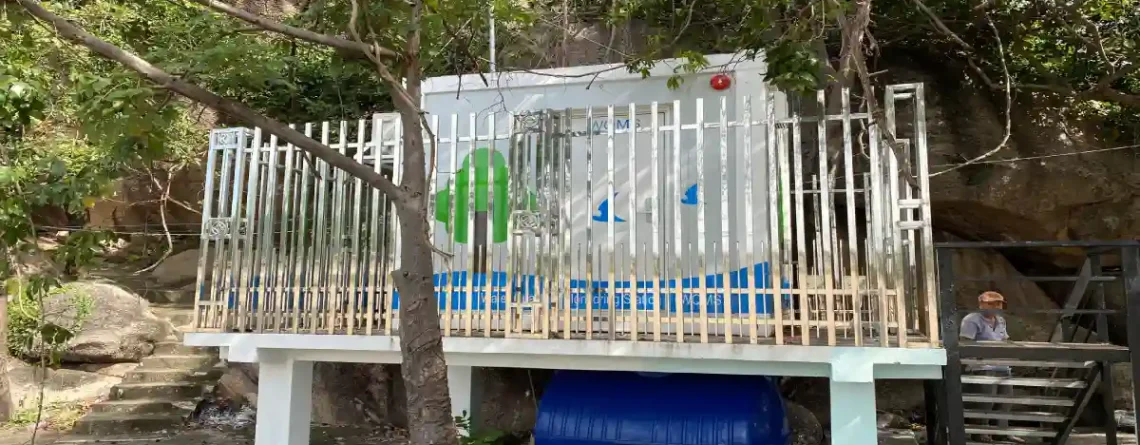 Trạm quan trắc chất lượng nước sông hãng Horiba Nhật Bản