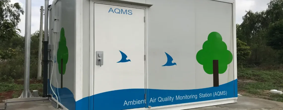 Trạm quan trắc không khí xung quanh hãng Horiba Nhật Bản